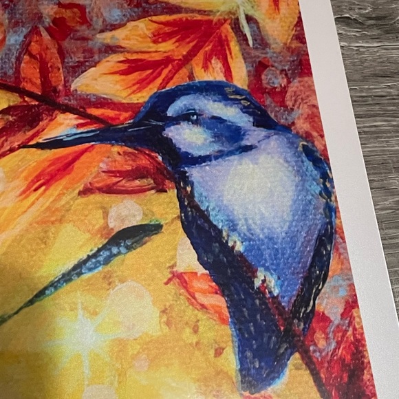Art print! print of moth and hummingbirds 🖼 - Picture 5 of 9